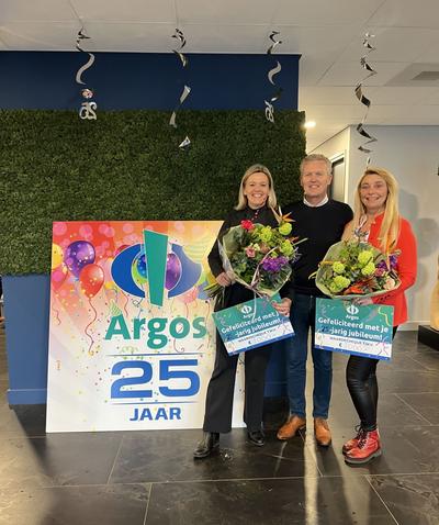 25 jarig bestaan Argos