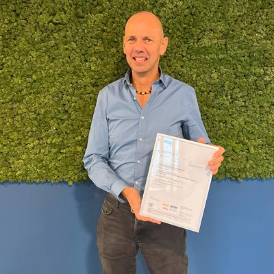 Hans met BRC-Certificaat
