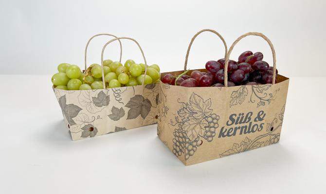 Nieuw in ons assortiment: Papieren druiventasjes