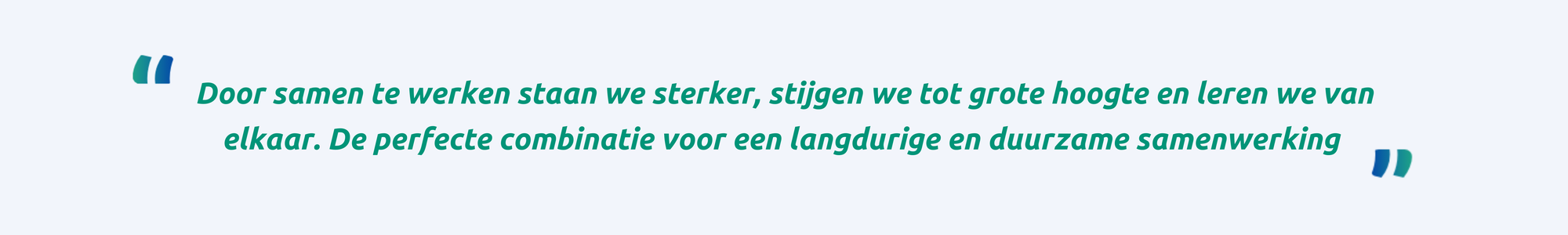 Banner met Quote