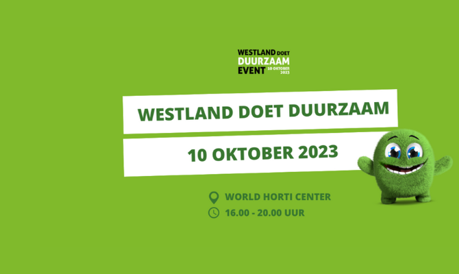 Westland Doet Duurzaam! Samen Streven naar een Duurzame Toekomst op 10 oktober