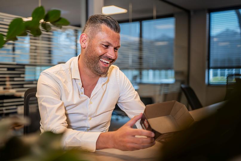 collega's die in gesprek zijn