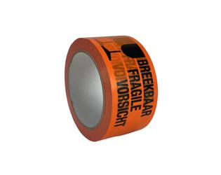 PVC Tape *Breekbaar* 50mm x 66m - oranje