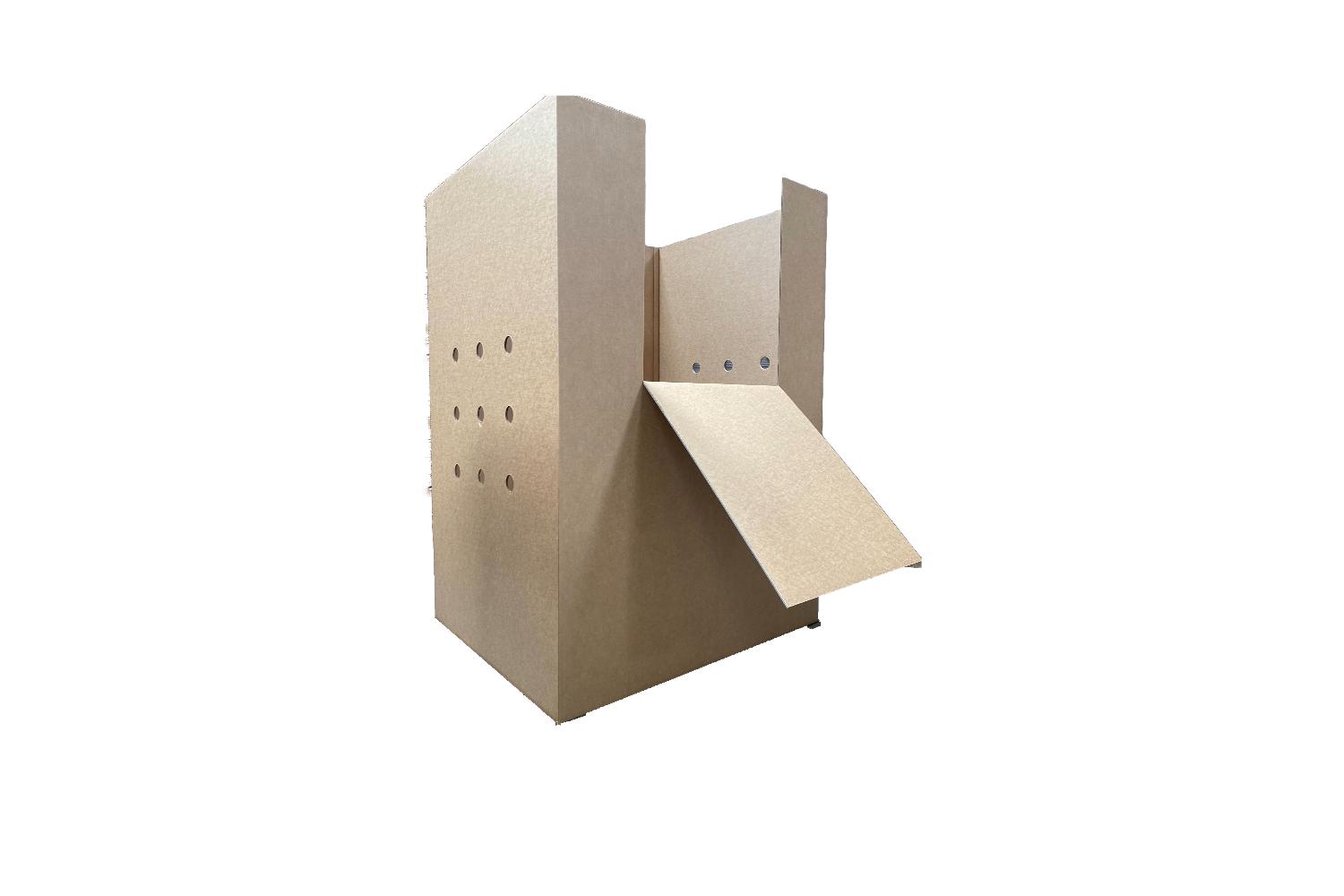 Palletdoos met gaten 100x120x160cm