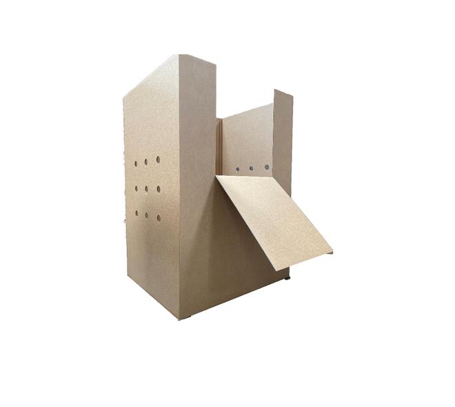 Palletdoos met gaten 100x120x160cm