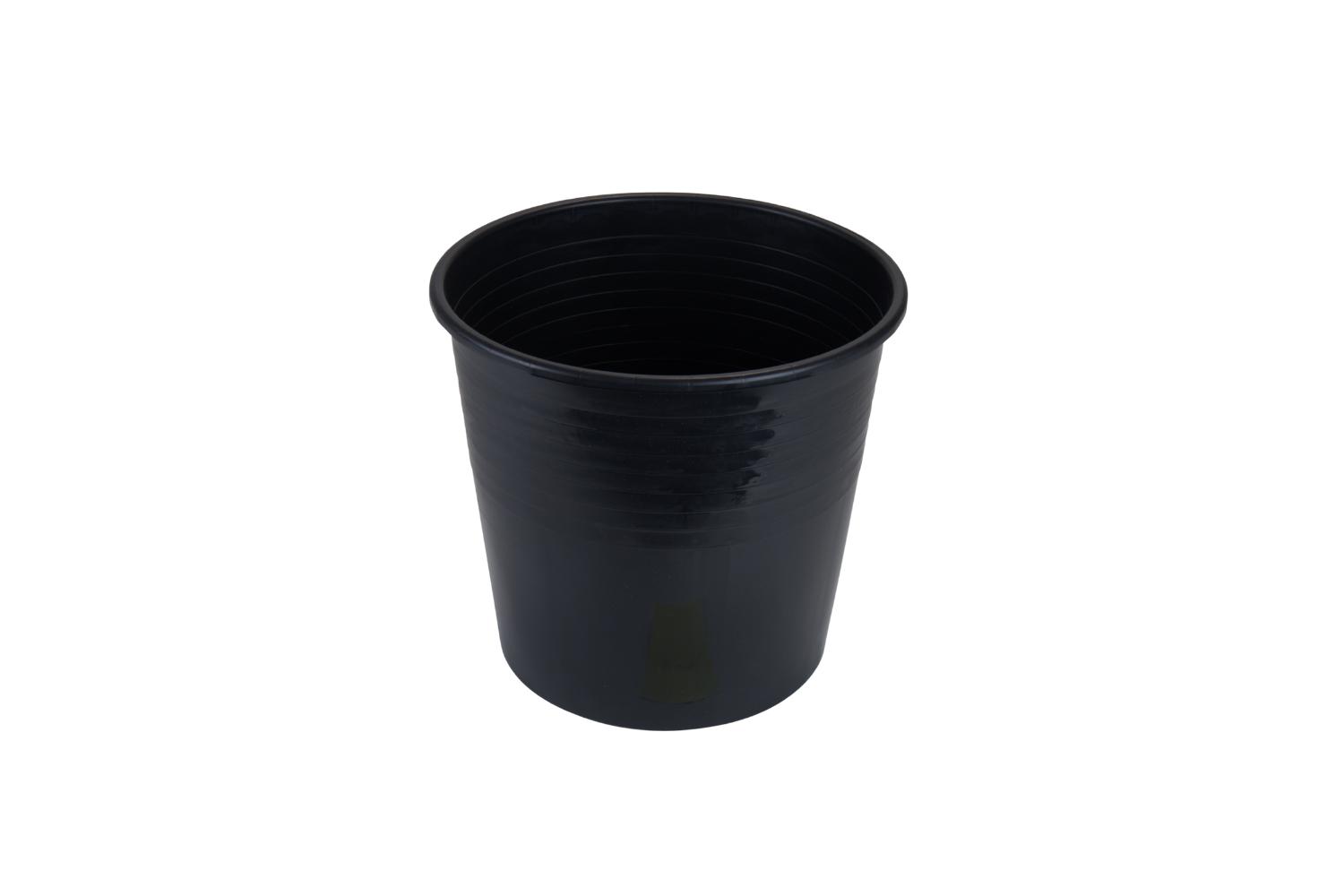 Bloememmer LG 10 liter - zwart