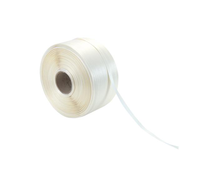 PP Band 12mm x 0.73mm x 2300m - wit - kern:406 - losse rol