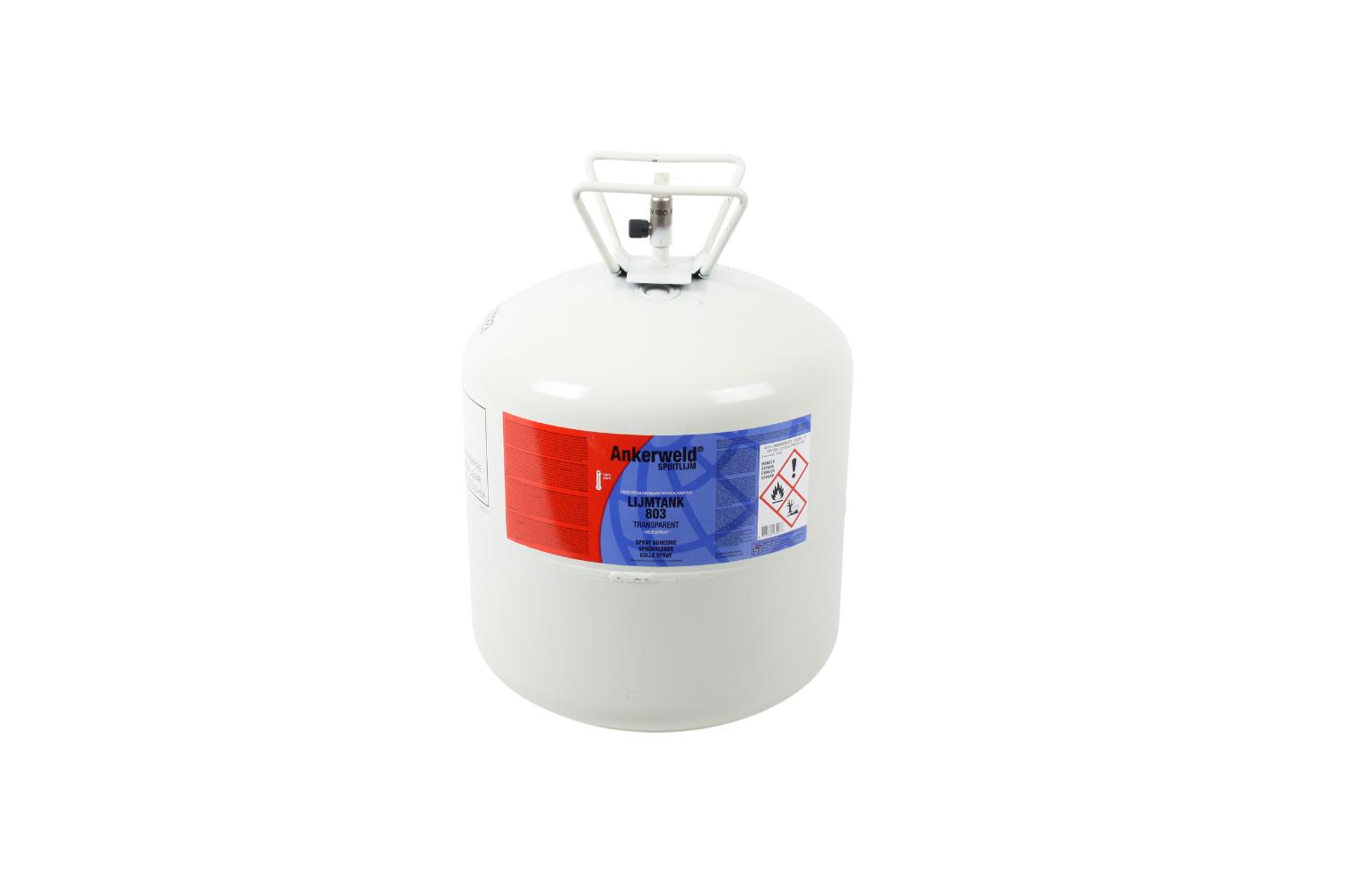 Lijmtank 803 19 liter - transparant