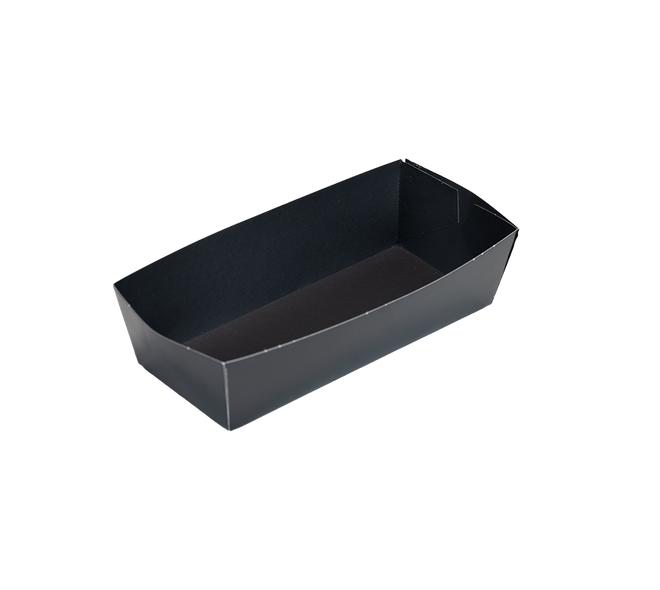 APP Conisch bakje 163x68x45mm - 4 punts gelijmd - zwart/zwart
