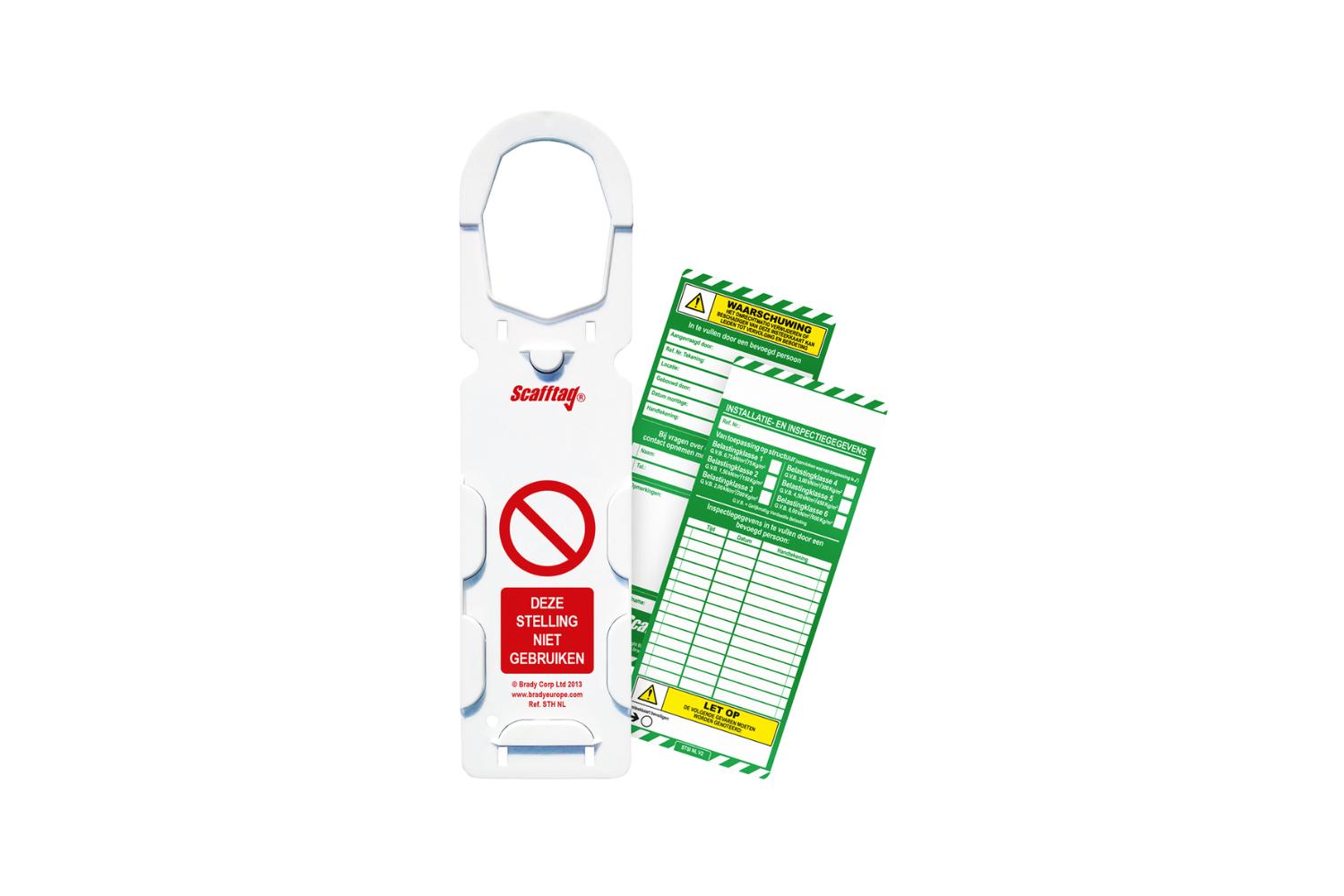 Scafftag kit Brady MK-1
