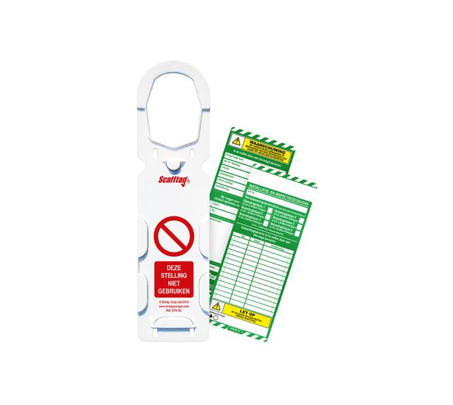 Scafftag kit Brady MK-1