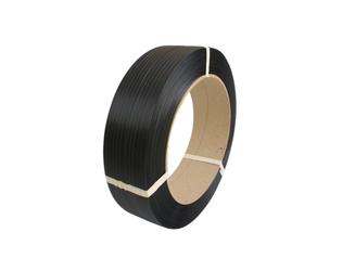 PP Band 12mm x 0.55mm x 3000m - zwart - kern:200