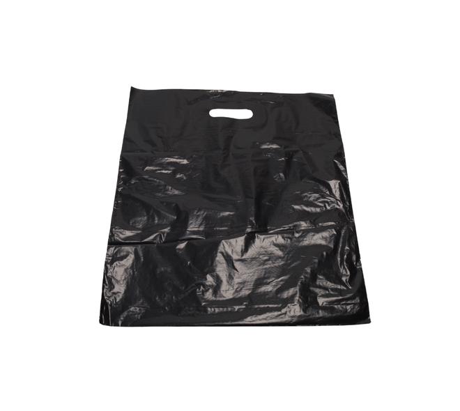 Tas DKT 50my 37x44+2x4cm - zwart