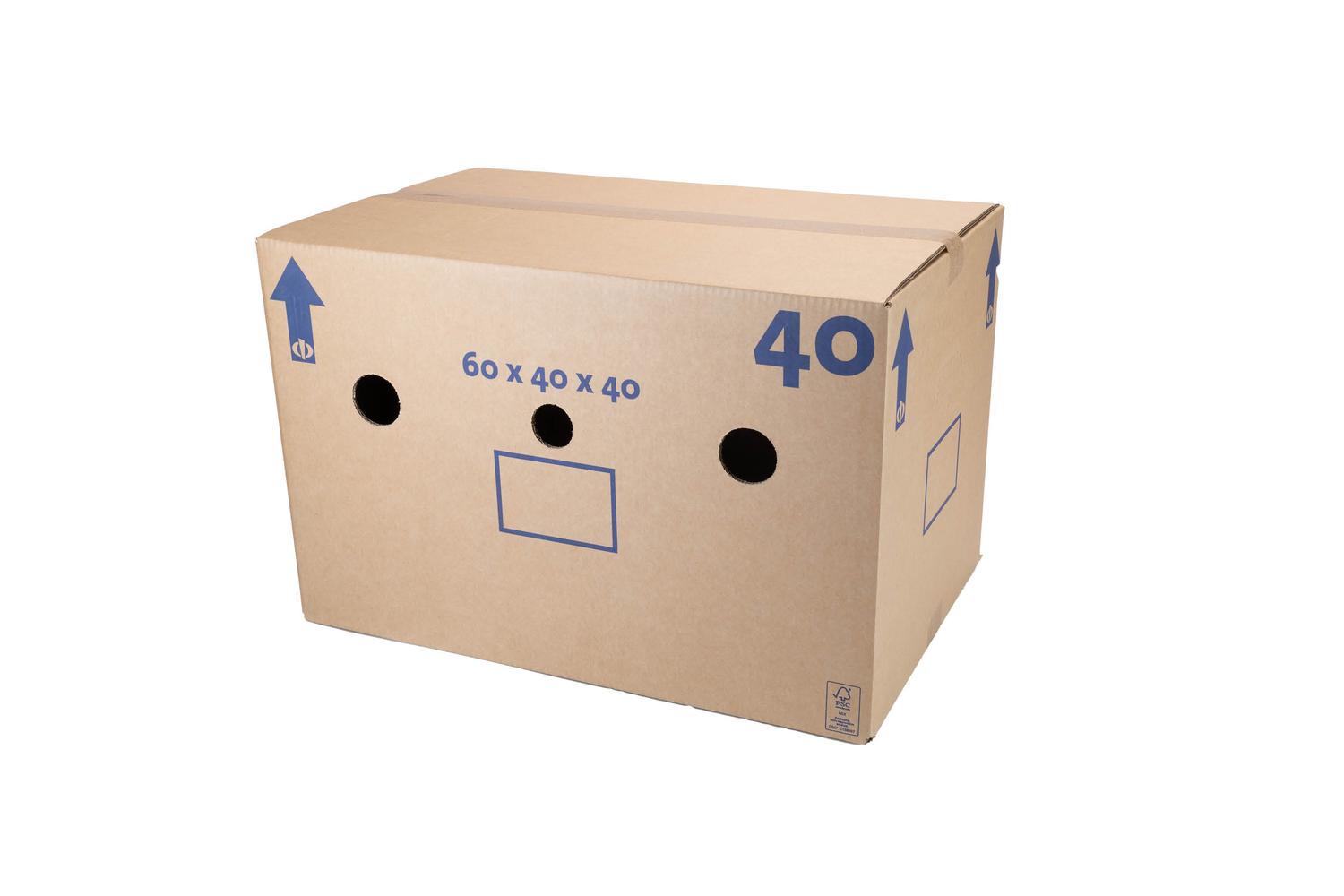 Eurodoos 40 zwaar 586x386x374mm met luchtgaten