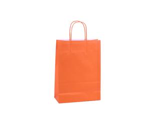 Tas papier 100 grs. 32+12x41cm - oranje