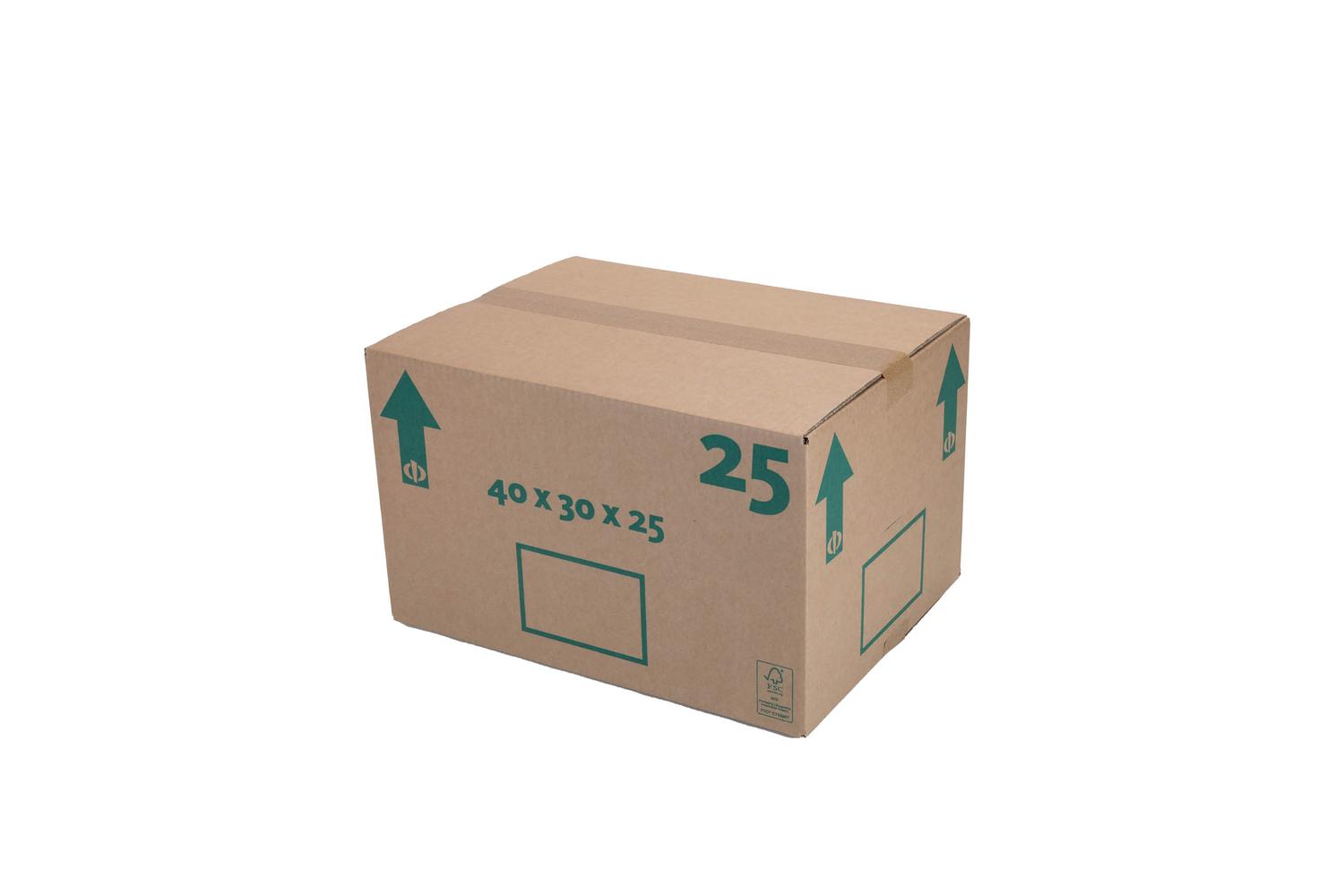 Halve eurodoos 25 40x30x25cm