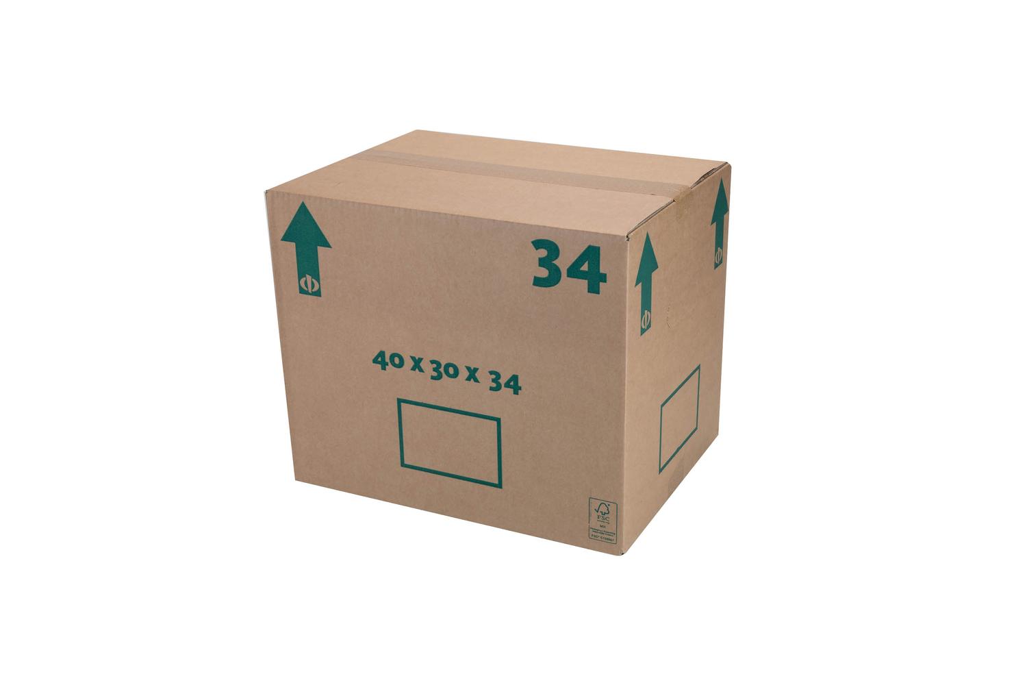 Halve eurodoos 34 40x30x34cm
