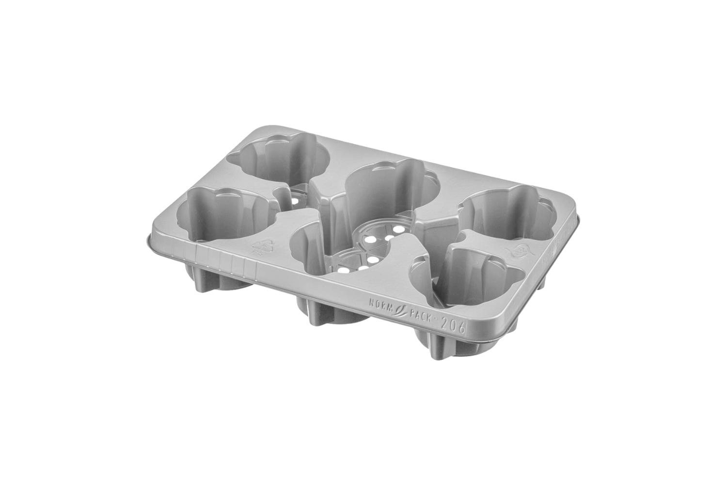 Tray Normpack 206 - grijs
