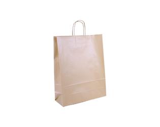 Tas papier 100 grs. 32+12x41cm - goud