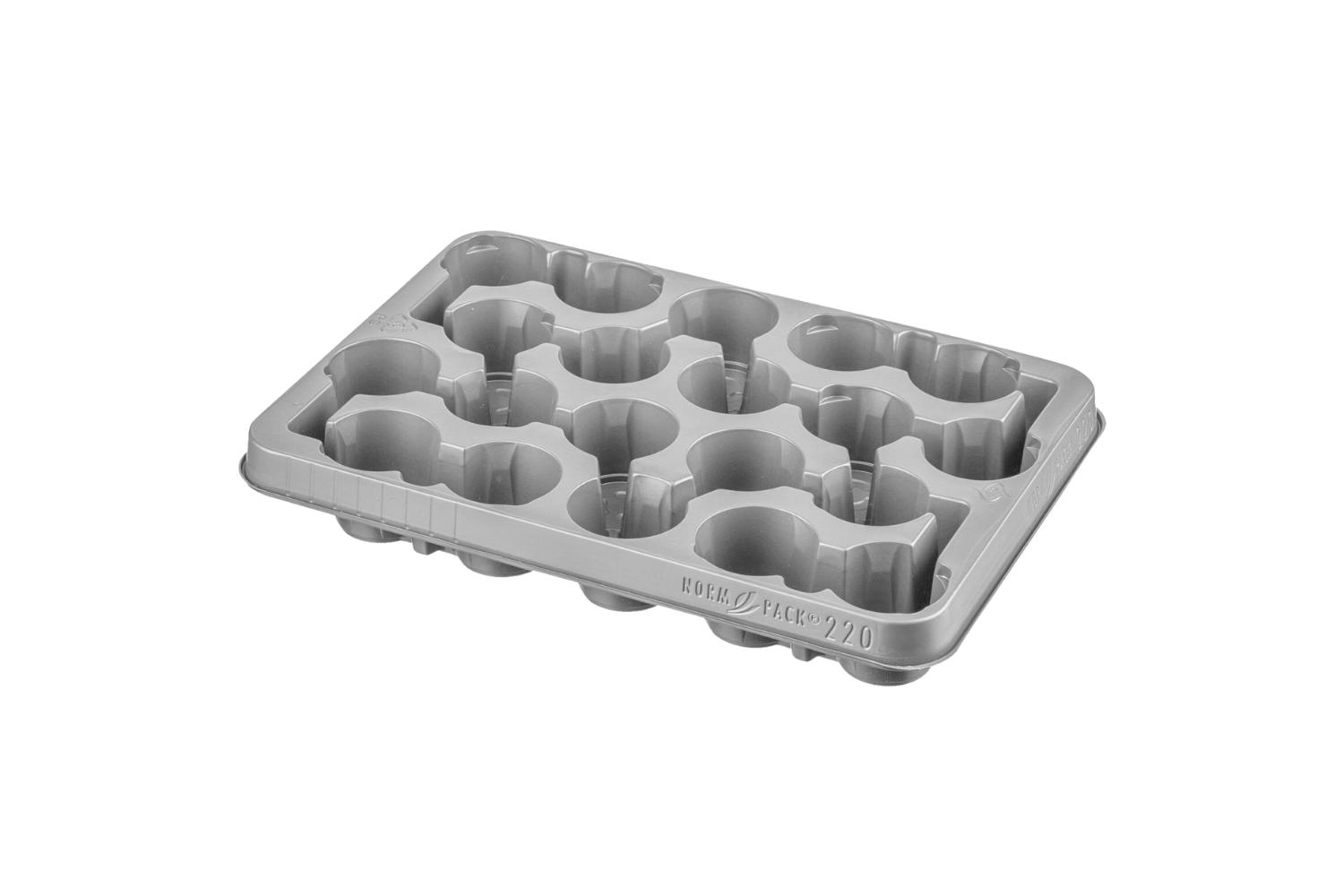 Tray Normpack 220 - grijs