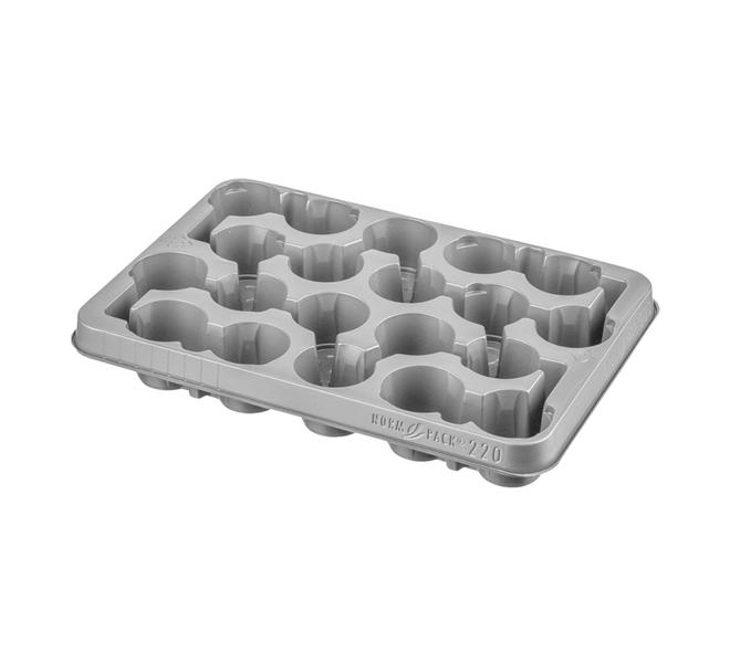 Tray Normpack 220 - grijs