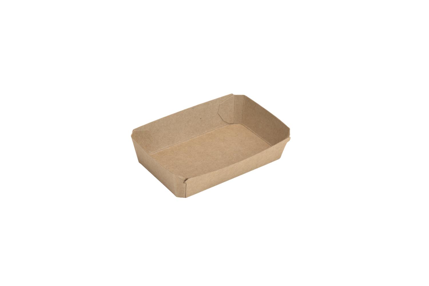 APP Conisch bakje 115x75x50mm - 4 punts gelijmd - bruin/bruin