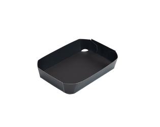 APP Conisch bakje 155x98x40mm - 4 punts gelijmd - zwart/zwart