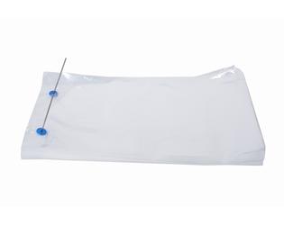 LDPE beugelzak neutraal 210x355+(2x35)+40mm