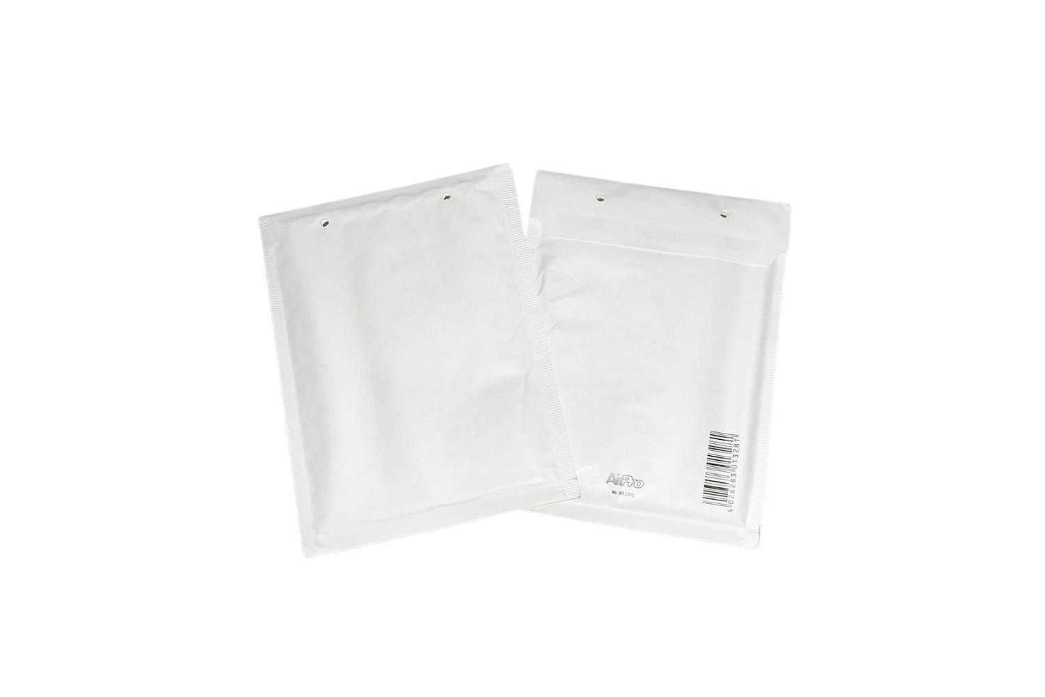 Luchtkussenenveloppen 120x215mm - B12 - wit 