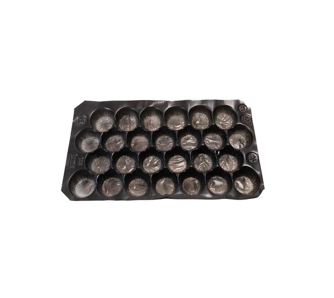 Appelpakblad plastic zwart