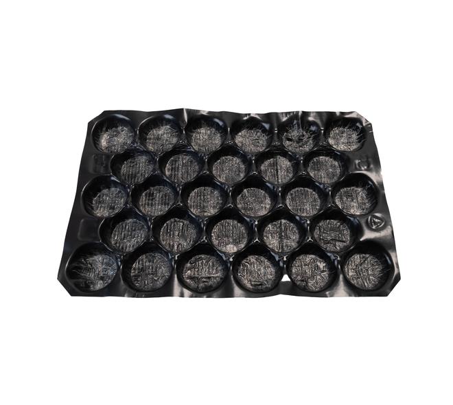 Appelpakblad plastic zwart
