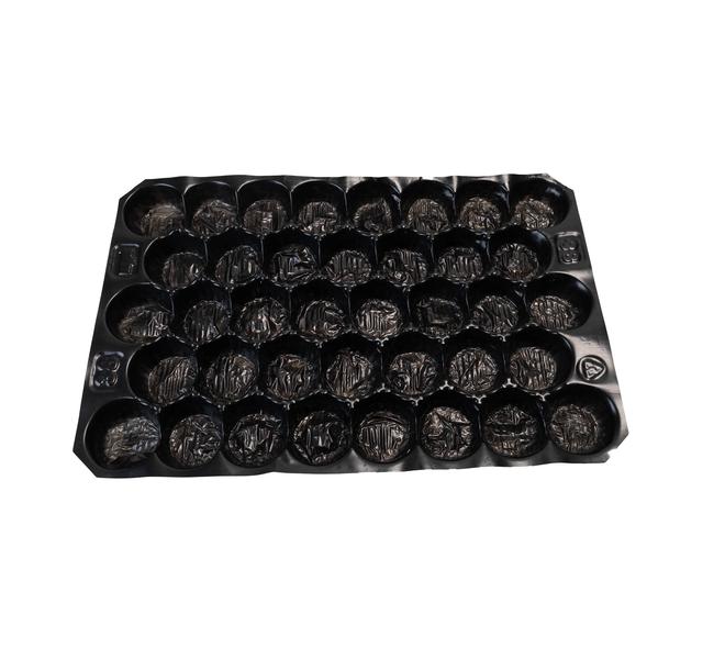 Appelpakblad plastic zwart