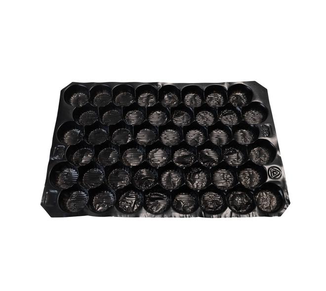 Appelpakblad plastic zwart