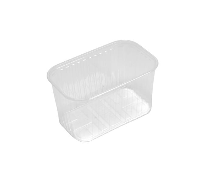 PP Punnet 1kg 191x119x105mm - 12 gram - transparant