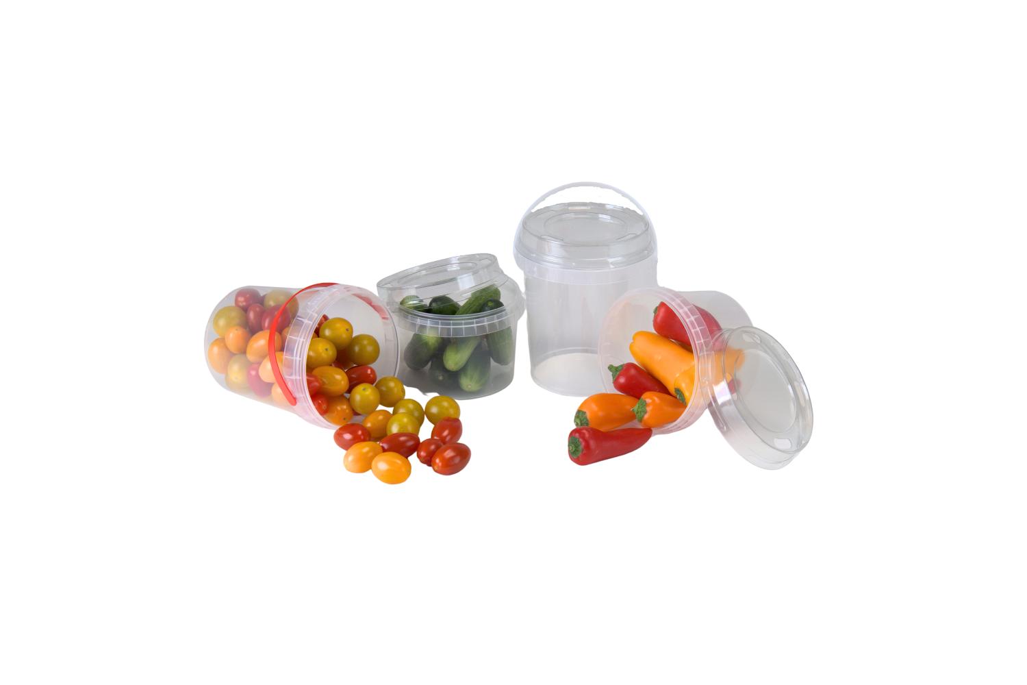 PP emmer 550ml 300gr - transparant