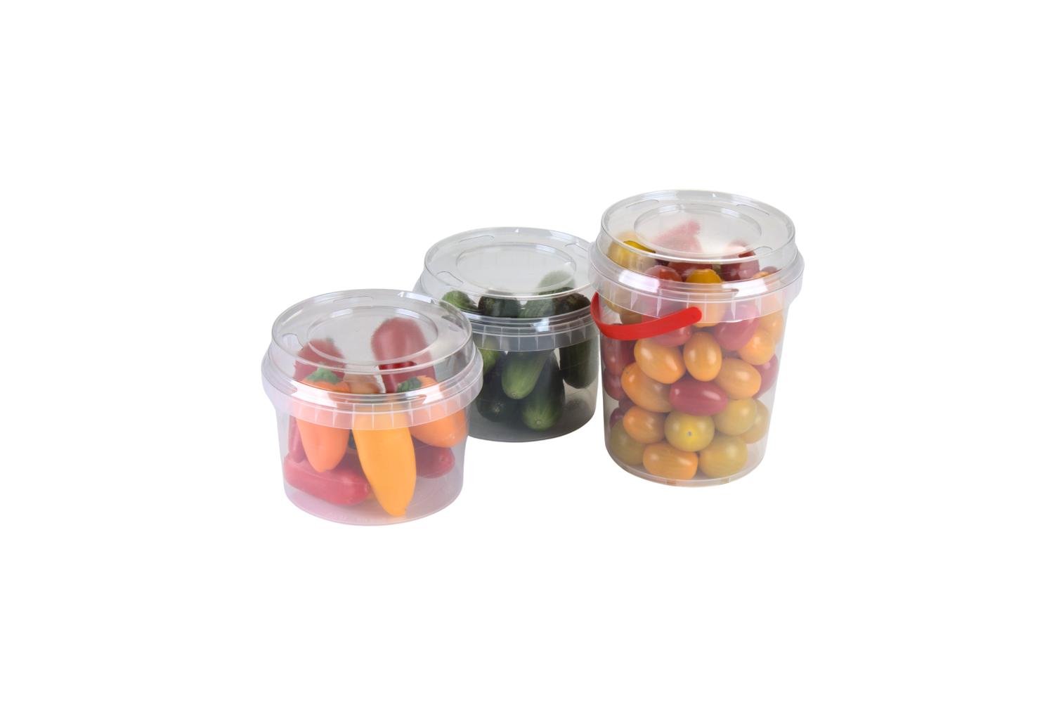 PP emmer 550ml 300gr - transparant
