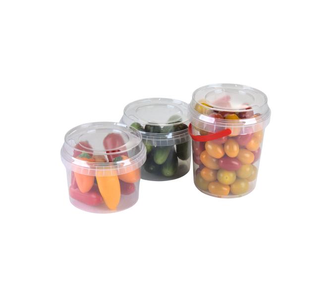 PP emmer 550ml 300gr - transparant