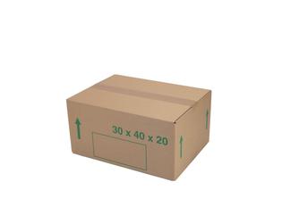 Halve eurodoos 20 40x30x20cm