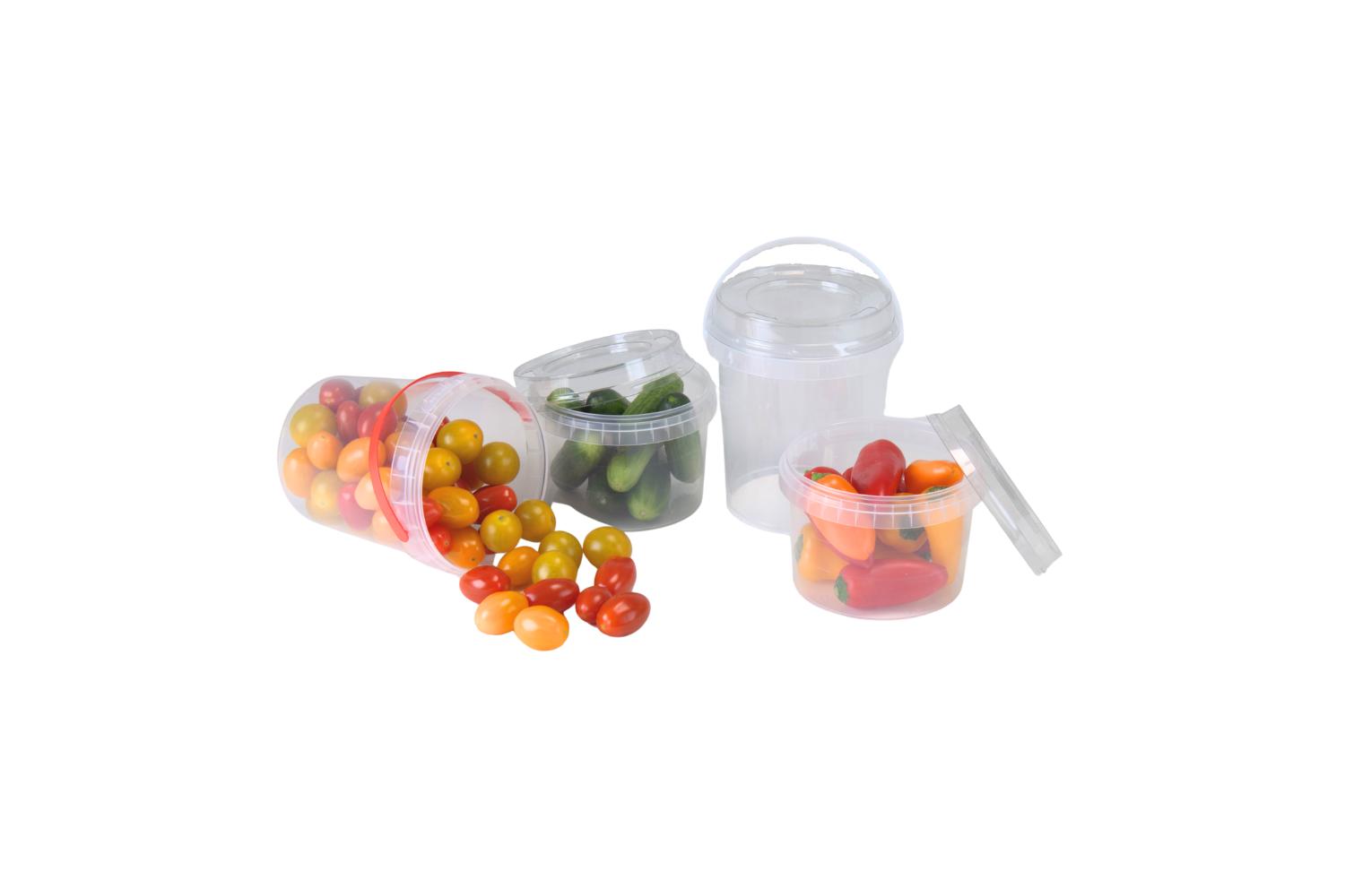 R-PET Shaker transparant 250gr 470ml