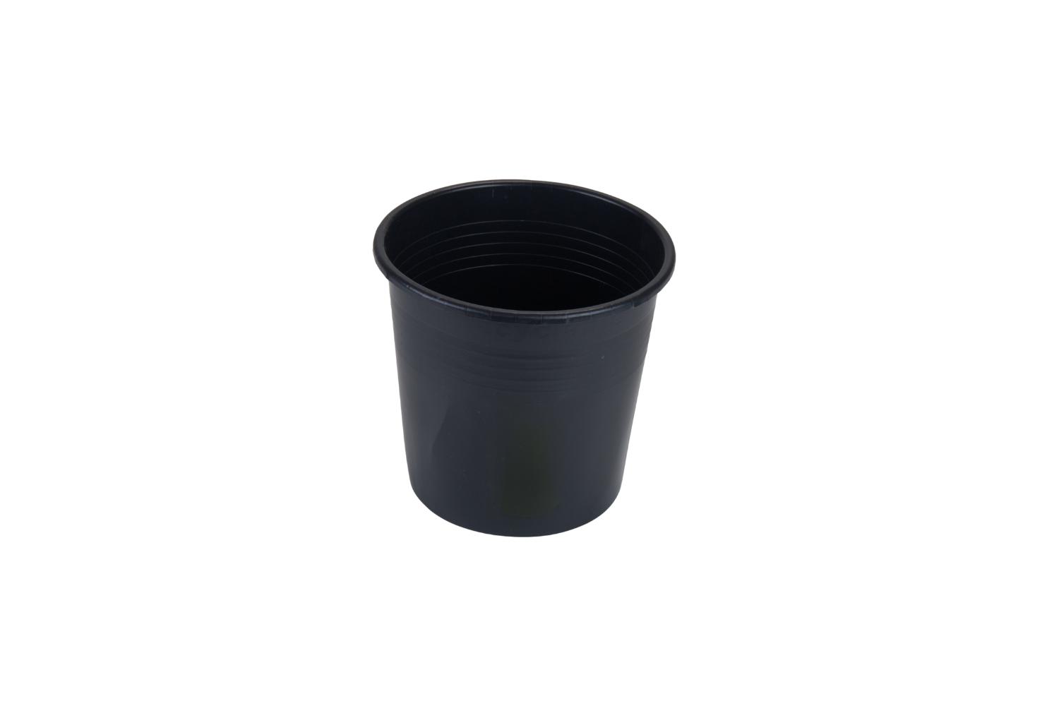 Bloememmer LG 3,5 liter - zwart