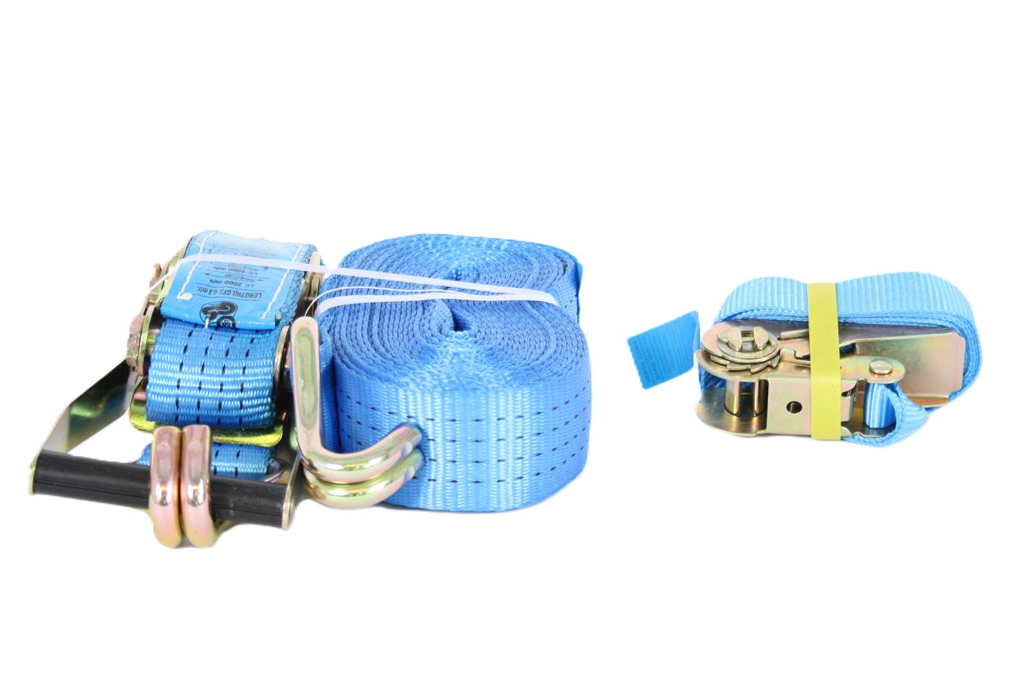 Spanband 5m/25mm rtl+hk - blauw