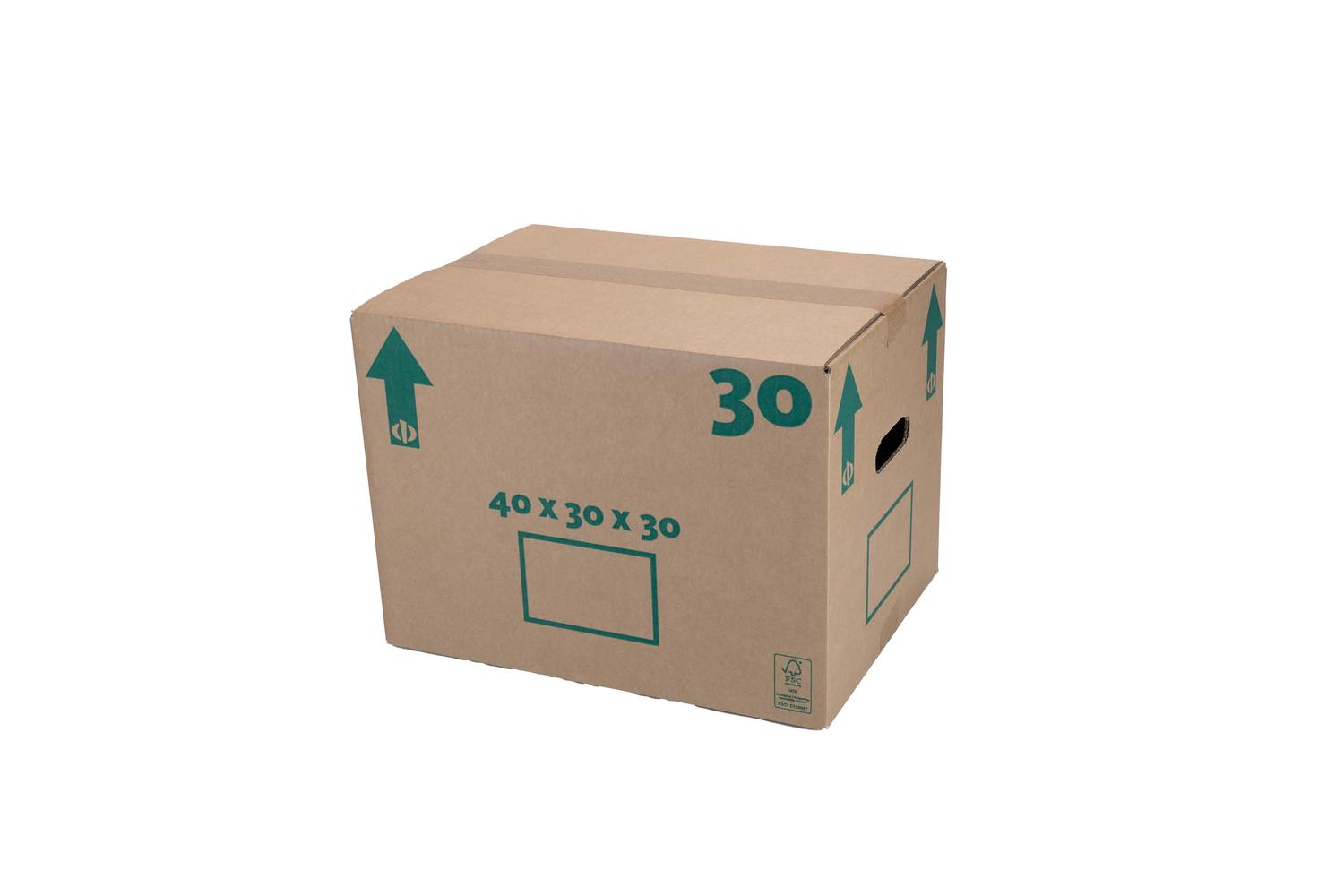 Halve eurodoos 30 40x30x30cm
