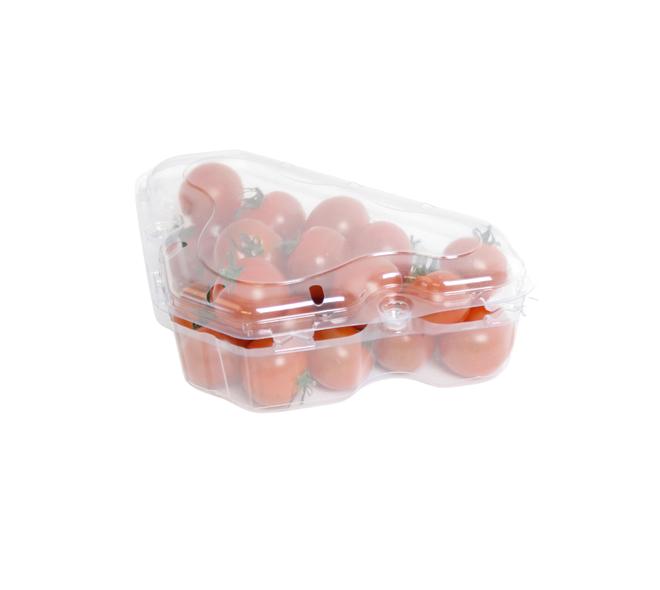 Clamshell PET driehoek 190x120x53mm - transparant
