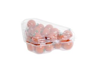 Clamshell PET driehoek 190x120x53mm - transparant