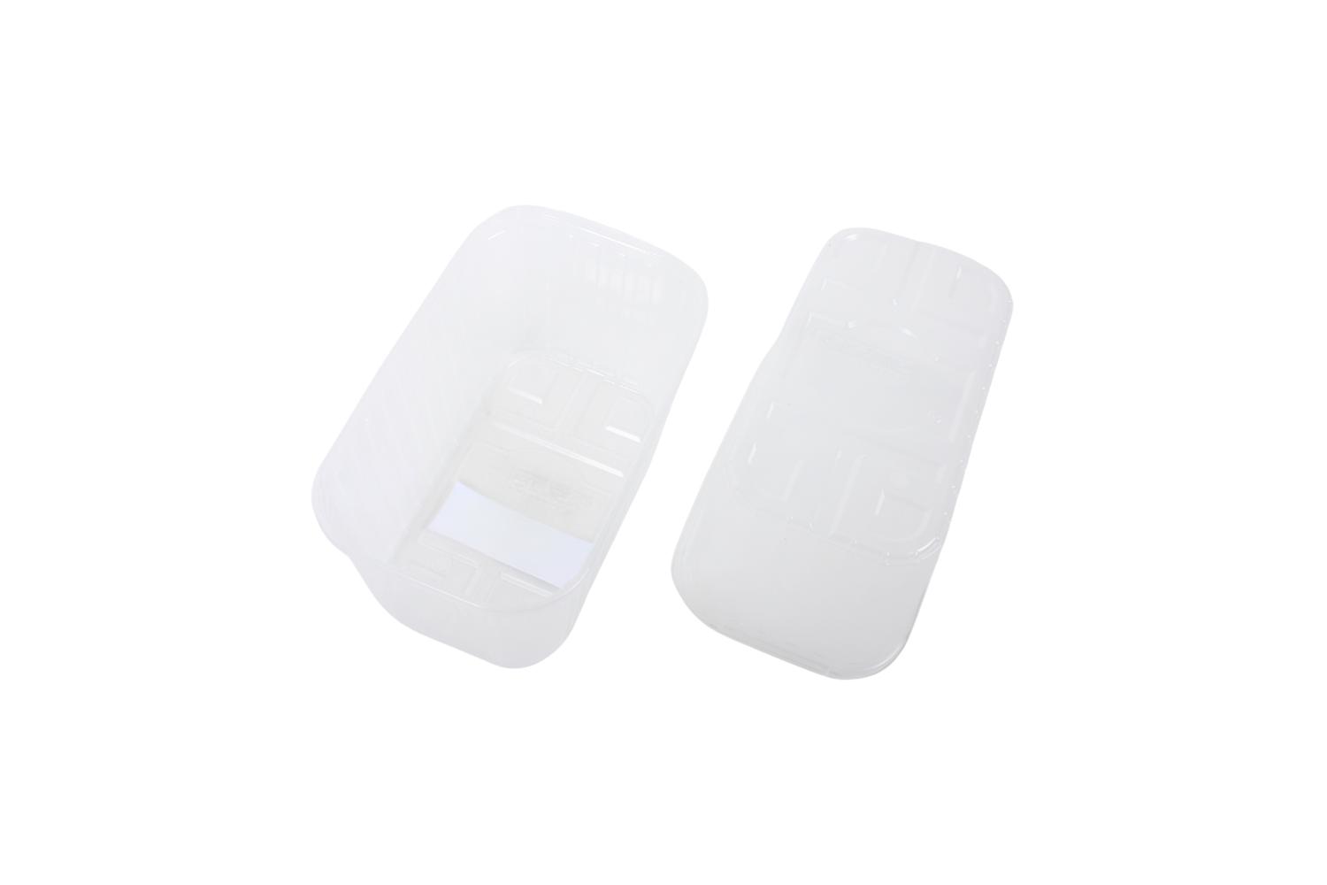 PP Punnet 1kg 191x119x105mm - 14 gram - transparant