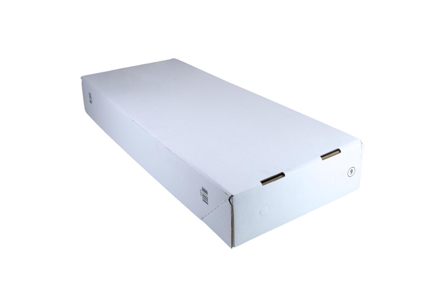 SKID 9 bodem + deksel met barcode - wit