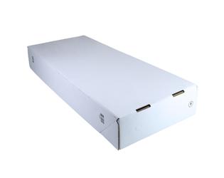 SKID 9 bodem + deksel met barcode - wit