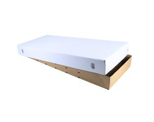 SKID 6 bodem + deksel met barcode - wit