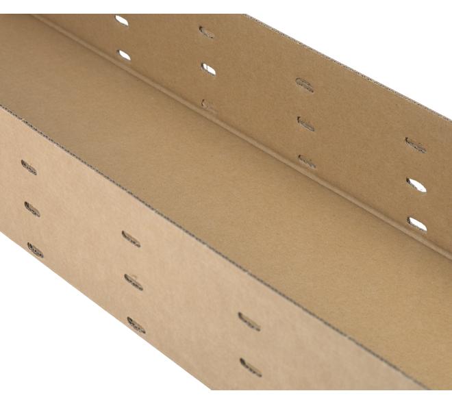 SKID 6 bodem + deksel met barcode - wit