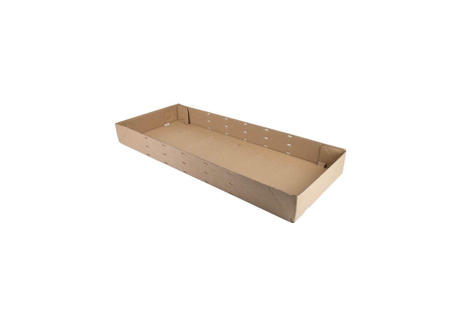 SKID 6 bodem + deksel met barcode - wit